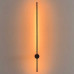 Світильник настінний Nowodvorski Saber M LED 1x11W 4000K 410Lm IP20 чорний ( 10853 )