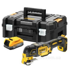 Багатофункціональний інструмент DeWALT DCS356E1T PowerStack XR Li-Ion 18В 20000 кол/хв з 1 акумулятором