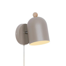 Бра, настінний світильник Nordlux 2412671018 Gaston E27 1x15W IP20 коричневий