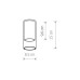 Абажур Nowodvorski 38546 Cameleon Cylinder S GU10 Transparent