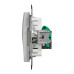 Розетка Schneider Sedna Design алюміній комп'ютерна RJ45 Саt. 5e UTP ( SDD113451 )