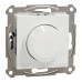 Поворотний димер для LED ламп RC 3-370Вт Schneider Electric Asfora без рамки білий (EPH6870121)