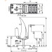 Цоколь ETI 002473013 ERB2-M тип M (для ERM2)