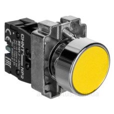 Кнопка Chint NP2-BA51 1NO IP40 жовта (573959) Кнопка Chint NP2-BA51 1NO IP40 жовта (573959)