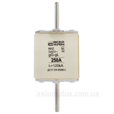 Запобіжник Аско-Укрем NH2 250A gG (A0050010035)