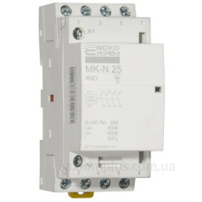 Модульний контактор Аско-Укрем MK-N 4P 25A 4NO (A0040030027)