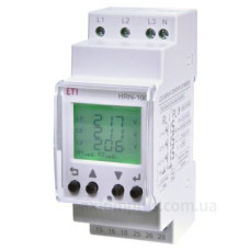 Багатофункціональне реле контролю фаз ETI HRN-100 3F 2x5A AC1 (2470303) Багатофункціональне реле контролю фаз ETI HRN-100 3F 2x5A AC1 (2470303)