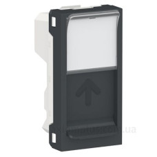 Центральна плата Schneider Electric NU946054 від розетки RJ45 Keystone/Systimax 1М (антрацит) Центральна плата Schneider Electric NU946054 від розетки RJ45 Keystone/Systimax 1М (антрацит)