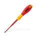 Діелектрична викрутка Wiha W35390 SoftFinish electric slimFix VDE SL 4х100 CrVMo