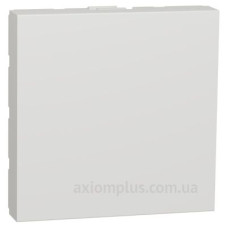 Заглушка Schneider Electric NU986618 для розетки 45х45 (біла)