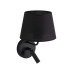 Бра, настінний світильник TK Lighting 11392 Maja E27+G9 1+1x15W+8W IP20 чорний