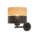Бра, настінний світильник TK Lighting 6539 Nicol E27 1x15W IP20 чорний