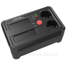 Стабілізатор напруги ElectrO HCT10EL2 1кВА 2 розетки Стабілізатор напруги ElectrO HCT10EL2 1кВА 2 розетки