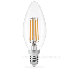 Світлодіодна філаментна лампа Titanum Filament C37 E14 4Вт 4100K (TLFC3704144)