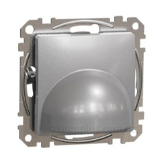 Накладка для виведення кабелю Schneider Electric Sedna Design & Elements алюміній SDD113903