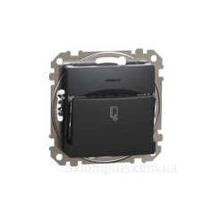 Картковий вимикач Schneider Electric Sedna Design & Elements чорний SDD114121
