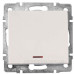 Вимикач Lezard Rain (703-0388-111) з підсвічуванням (кремовий)