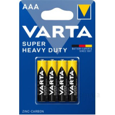 Батарейка сольова Varta Superlife AAA (вакуум 4шт)