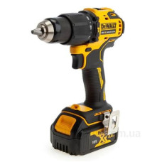 Ударний дриль-шурупокрут безщітковий DeWALT DCD709M2T XR Li-Ion 18В 4Аг 65Нм 450-1650 об/хв патрон 13мм Ударний дриль-шурупокрут безщітковий DeWALT DCD709M2T XR Li-Ion 18В 4Аг 65Нм 450-1650 об/хв патрон 13мм