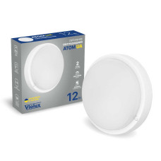 Світильник LED Violux ДББ ATOM UA білий 12W 5000K IP54 картон ( 253351 )