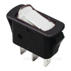 Перемикач TNSy KCD3-101N-12 W/B з підсвічуванням білий (TNSy5500840)