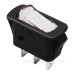 Перемикач TNSy KCD3-101N-12 W/B з підсвічуванням білий (TNSy5500840)