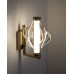 Бра, настінний світильник TK Lighting 18218 Elva LED 1x8W 3000K 1032Lm IP20 латунний