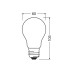 Світлодіодна лампочка Osram 4099854467998 LED E27 1x5.9W 4000K 806Lm IP20