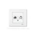Розетка Karre комп'ютерна RJ45, Cat5e, біла VIKO (арт. 90960032)
