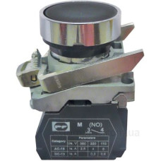 Кнопка Promfactor FP4-BA21 1NO чорна (FP4-BA21)