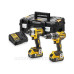 Набір з двох акумуляторних безщіткових елекроінструментів DeWALT DCK266P2T XR Li-lon 18В 2х5Аг