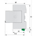 Обмежувач перенапруги ETI 002442917 ETITEC V T12 280/12.5 (4+0) RC