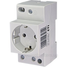 Розетка на DIN-рейку ETI 002414020 t-2P+Z Schuko (P)