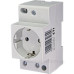 Розетка на DIN-рейку ETI 002414020 t-2P+Z Schuko (P)