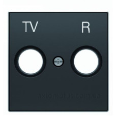 Центральна плата TV+R розетки ABB Sky 8550 NS (чорний оксамит) Центральна плата TV+R розетки ABB Sky 8550 NS (чорний оксамит)