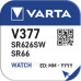 Батарейка срібна Varta Watch V 377