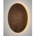 Бра, настінний світильник Nowodvorski 11292 Ring Timber LED XL 1x16W 3000K 290Lm IP20 коричневий