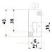 Плавка для вставки Schrack ISP00050 NH 50A розмір 000+00
