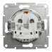 Розетка з заземленням Schneider Electric Asfora без рамки біла (EPH2970121)