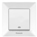 Одноклавішний перехресний вимикач Panasonic Arkedia Slim (білий)