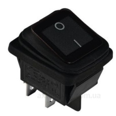 Перемикач TNSy KCD2-201W B/B IP54 чорний (TNSy5500803)