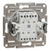 Вимикач трьохклавішний Schneider Electric Asfora без рамки білий (EPH2170121)