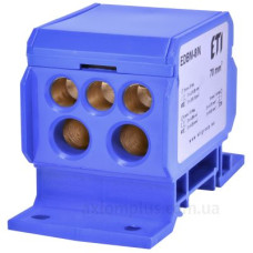 Розподільний блок ETI 001102426 EDBM-8/N (192А 1x4-70; 2x4-35; 3x2.5-25)