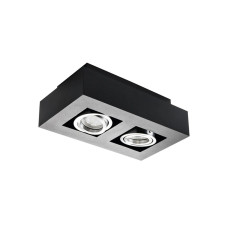 Точковий світильник Kanlux 26832 Stobi GU10 2x10W IP20 чорний