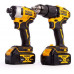 Набір з двох акумуляторних безщіткових елекроінструментів DeWALT DCK2062M2T XR Li-lon 18В 2х4Аг