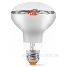 Філаментна фітолампа Videx Filament R80FF E27 9 Вт 1200K (VL-R80FF-09271) для рослин