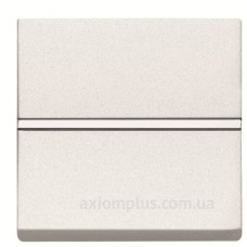 Кнопковий вимикач ABB Zenit 2CLA220470N1101 N2204.7 BL 1НО (білий)