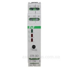 Бездротове реле керування F&F STR-3D 100-265В AC/DC АC-1/АC-3 8А