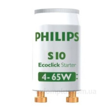 Стартер Philips S10 4-65Вт SIN 220-240 WH EUR/1000 Стартер Philips S10 4-65Вт SIN 220-240 WH EUR/1000