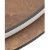 Бра, настінний світильник Nowodvorski 11178 Ring Timber LED XXL 1x22W 3000K 400Lm IP20 коричневий